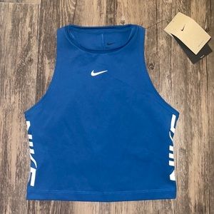 💙 Nike Pro Dri-FIT Women's Crop Tank Top - Sporty 💙